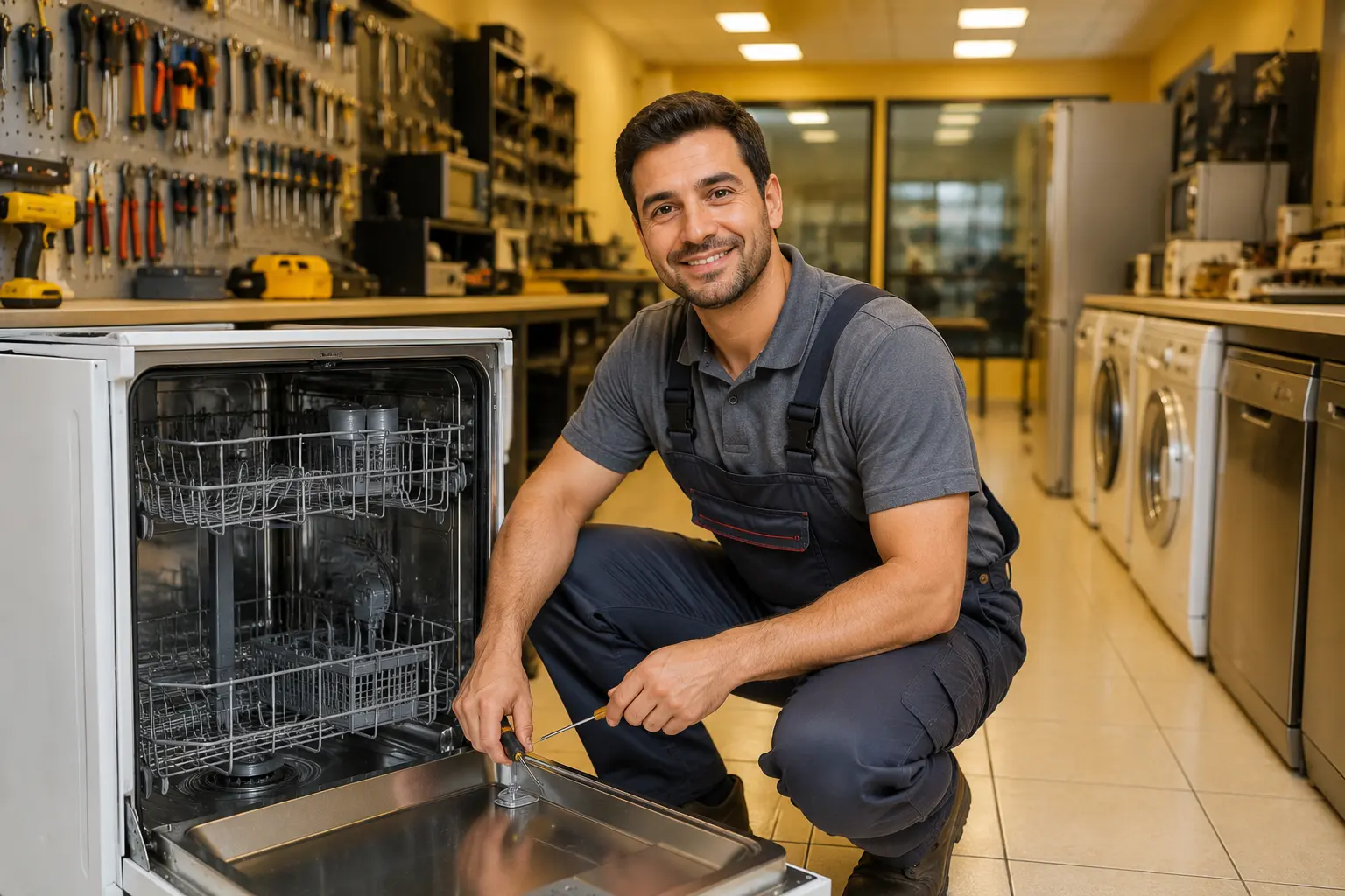 Manisa Beko bulaşık makinesi tamiri ustası Sezgin Usta — Turgutlu ve Saruhanlı bulaşık makinesi uzmanı